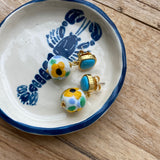 Ceramic Blue Lobster Dish