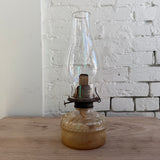 Vintage Eagle Glass Kerosine Lamp