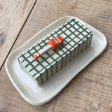 Ceramic Lobstah Trap Buttah Dish