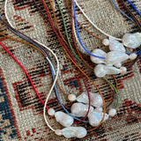Pearls & Japanese Glass Bead Necklace Third Edition