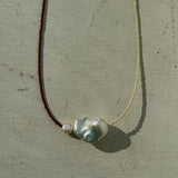 Pearls & Japanese Glass Bead Necklace Third Edition