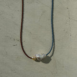Pearls & Japanese Glass Bead Necklace Third Edition