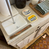 Vintage Swedish Ice Box Storage Piece