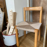 Vintage MCM Vico Magestretti Style Chairs, Set of 2