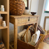 Vintage Flip Top Side Table