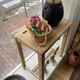 Vintage Flip Top Side Table