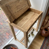 Vintage Flip Top Side Table