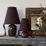 Appenzell Petite Red Burgundy Table Lamp