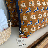 The Square Pillow in Birds of a Feather