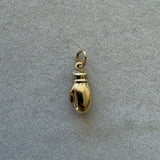 Vintage 9K Gold Mitten Charm