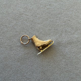 Vintage 9K Gold Ice Skate Charm