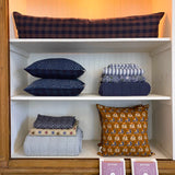 The Long Lumbar in Grapevine Linen