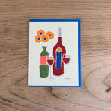 Tous Nos Sens Greeting Card