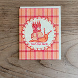 Time For Cake Birthday Card