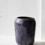 Vintage Blue Pottery Vase