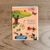 Whimsy Hollow Welcome Baby Card