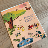 Whimsy Hollow Welcome Baby Card