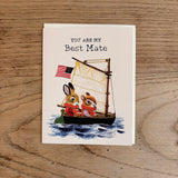 Best Mate Greeting Card