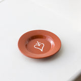 Terracotta Heart of Viana Mini Dish