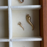 Vintage 9K Solid Gold Italian Horn Of Life or Plenty Charm