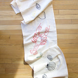 Lobster Embroidered Table Runner, Viand Exclusive!