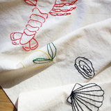 Lobster Embroidered Table Runner, Viand Exclusive!