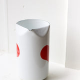 Vintage Arabia Finland Enamelware Heart Jug by Kaj Franck