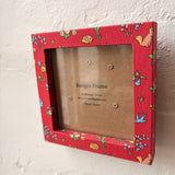 Fabric Wrapped Picture Frame 4x4