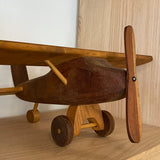 Vintage Wooden Airplane