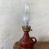 Vintage Electric Oil Style Pottery Lamp