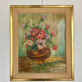 Vintage Julie Feinstein Still Life Oil Painting