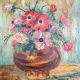 Vintage Julie Feinstein Still Life Oil Painting