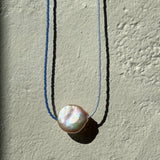 Pearls & Japanese Glass Bead Necklace