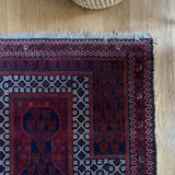 Vintage Lobster Detail Prayer Rug