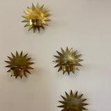 Brass Star Hanging Votive Holder