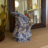 Vintage Transferware Luster Pitcher
