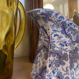 Vintage Transferware Luster Pitcher