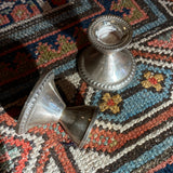 Pair Vintage Sterling Silver Taper Holders