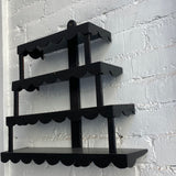 Vintage Scalloped Wall Shelf, 16"