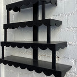 Vintage Scalloped Wall Shelf, 16"
