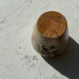 Vintage Mini Armogres Belgium Stoneware Pottery with Rampant Lion
