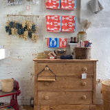 Vintage English Pine Chest of Drawers