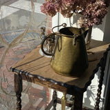 Vintage Stripped Top Occasional Table