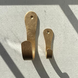 Coat Hook, Brass Finish