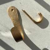 Coat Hook, Brass Finish