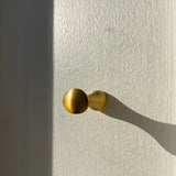 Brass Oval Knob