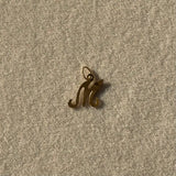 Vintage 14k Gold "M" Initial Charm