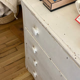 Vintage 4 Drawer White Cottage Dresser