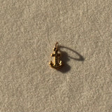 Vintage 9ct Gold Ships Anchor Charm