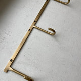 Brass Triple Wall Hook